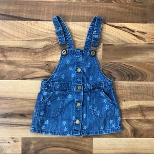 ❌SOLD❌ on Mercari - Zara Denim Pinafore